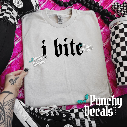 I Bite T-Shirt