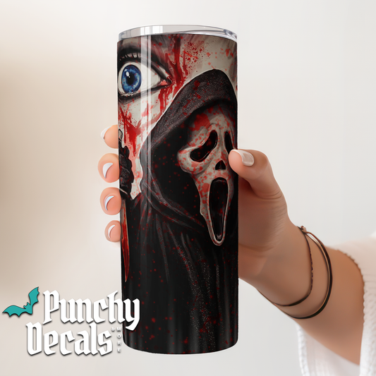 Ghosty Face Tumbler