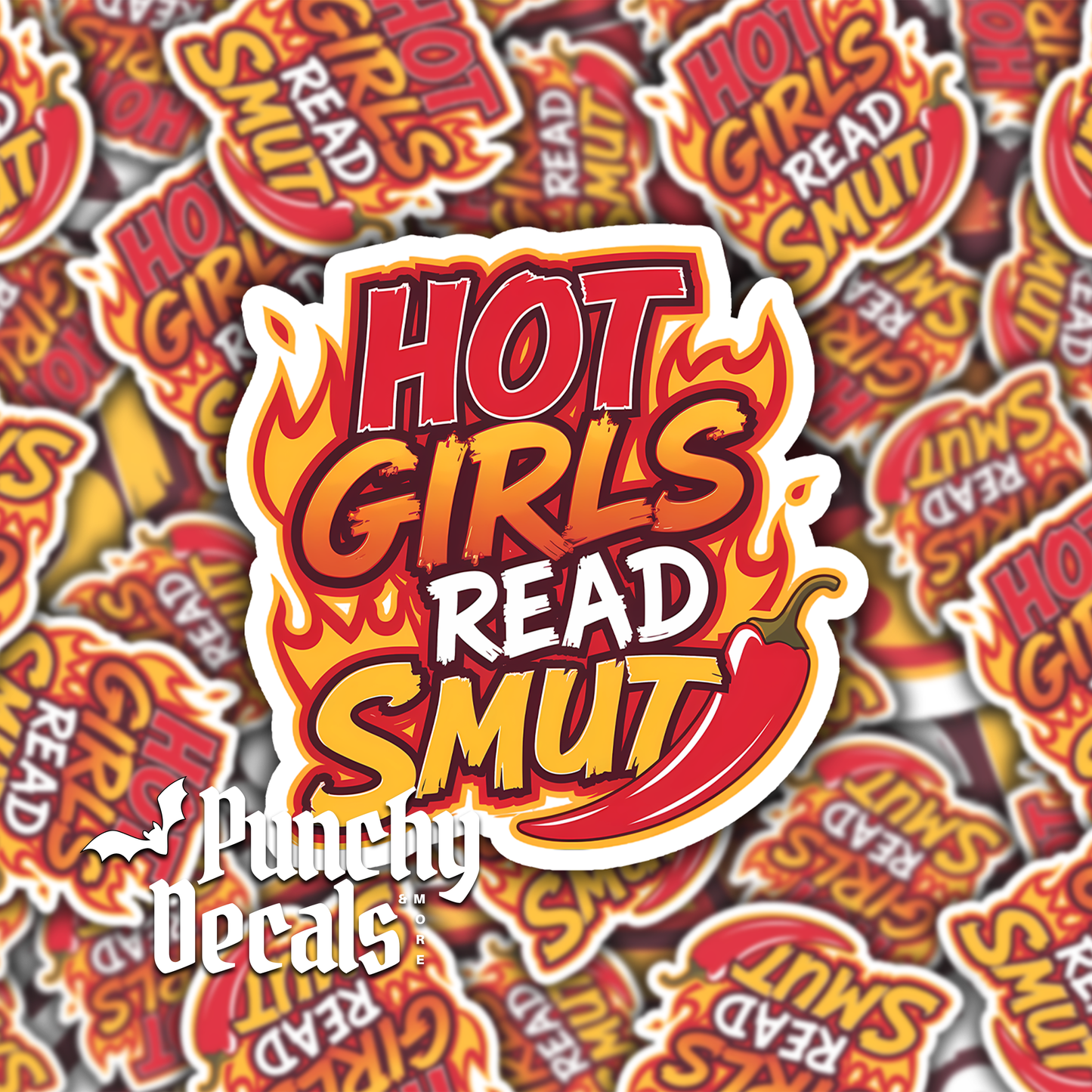 Hot Girls Read Smut Sticker