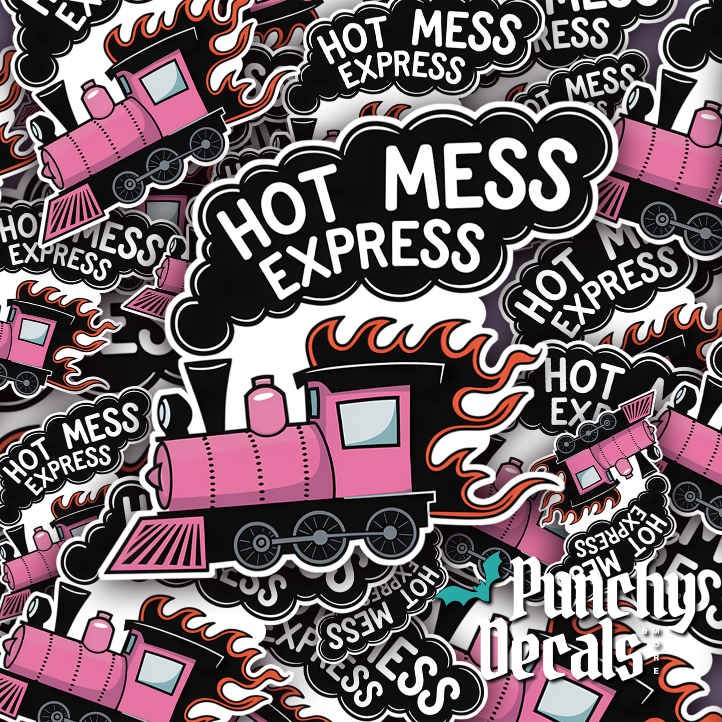 Hot Mess Express Sticker