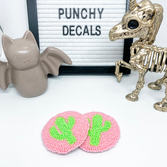 Cactus Car Coaster (set of 2)