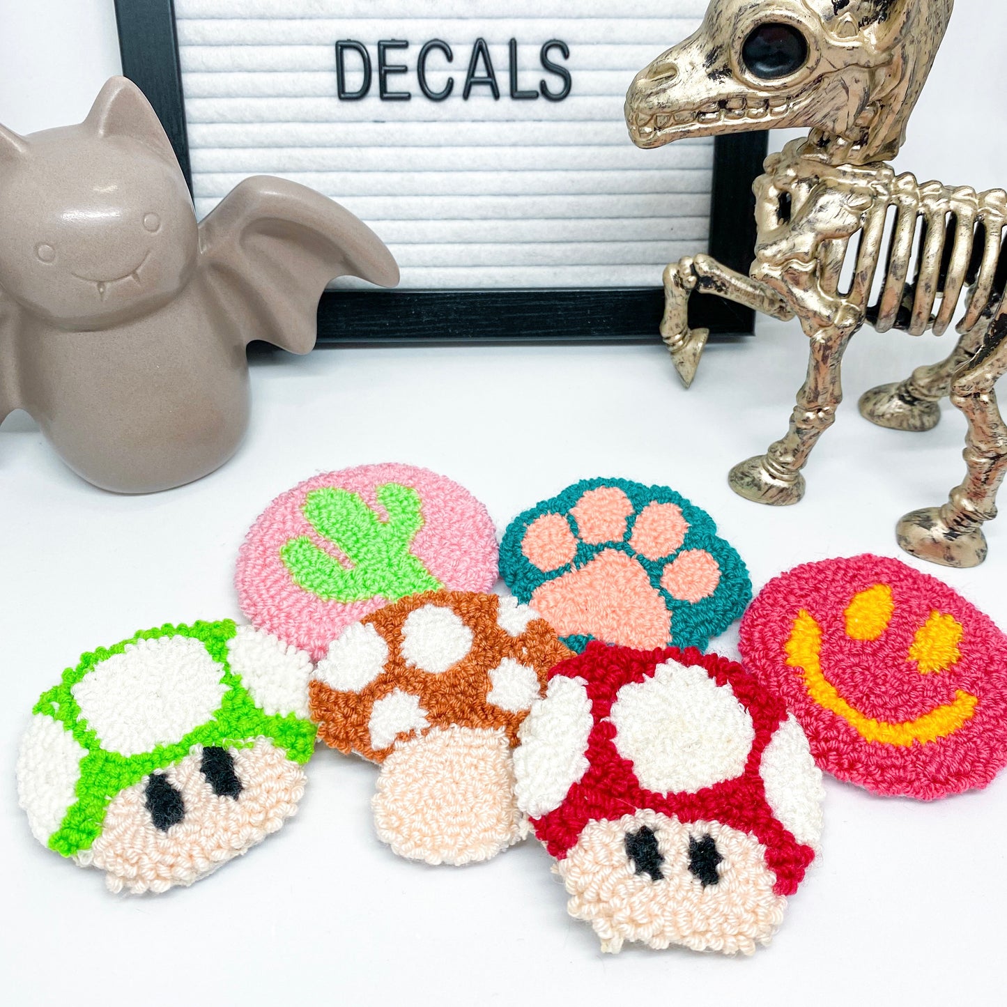 Cactus Car Coaster (set of 2)