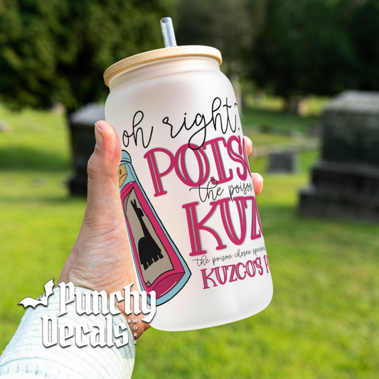 Poison for Kuzco Glass Libbey