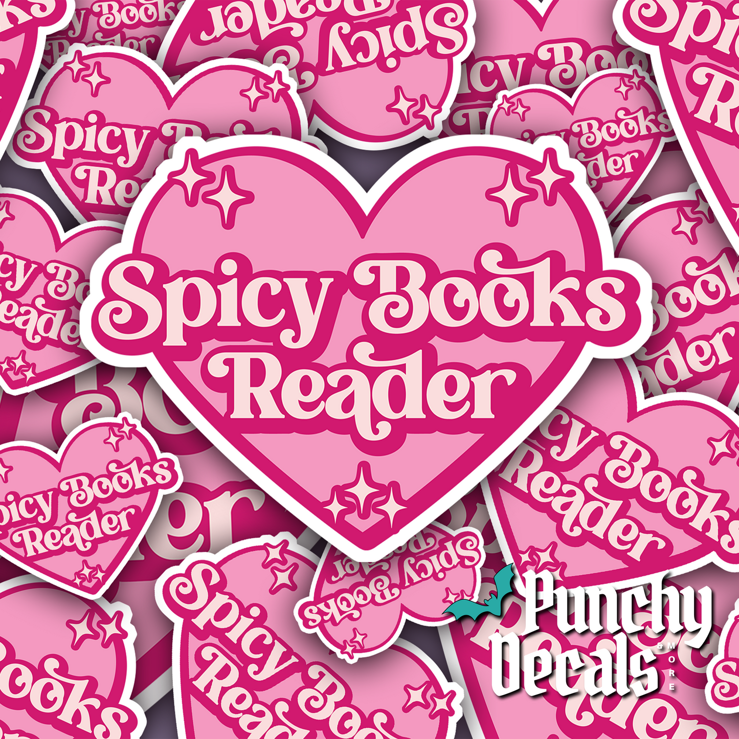 Spicy Books Reader Sticker