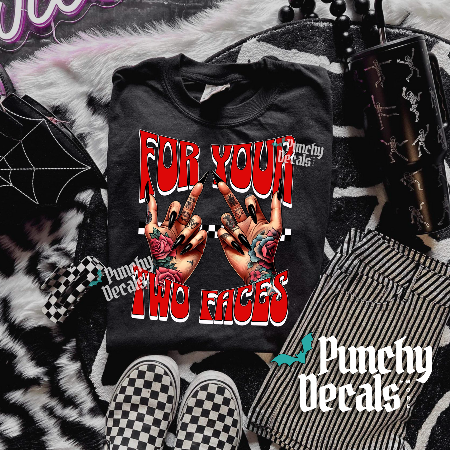 Your Two Faces Long Sleeve Shirt