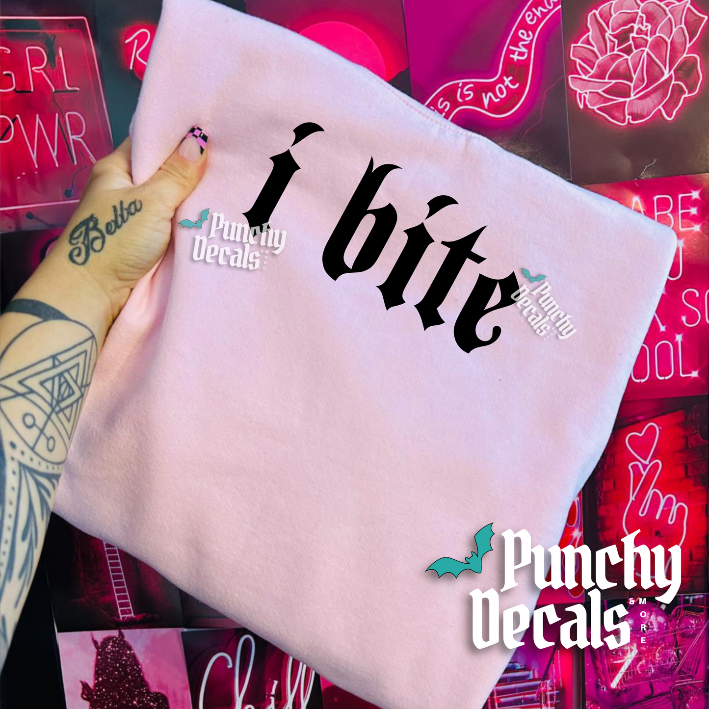 I Bite Hoodie