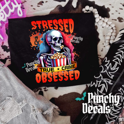 Stressed & Obsessed Long Sleeve Shirt