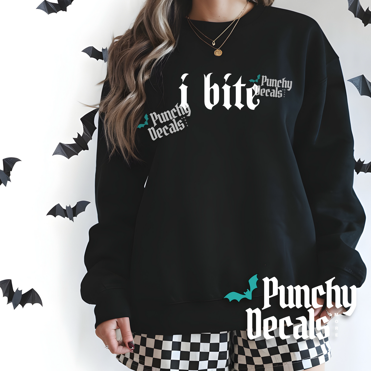 I Bite Sweatshirt
