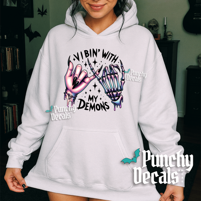 Vibin’ with my Demons Hoodie