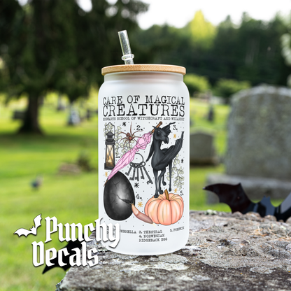 Care of Magical Creatures Class Glass Libbey