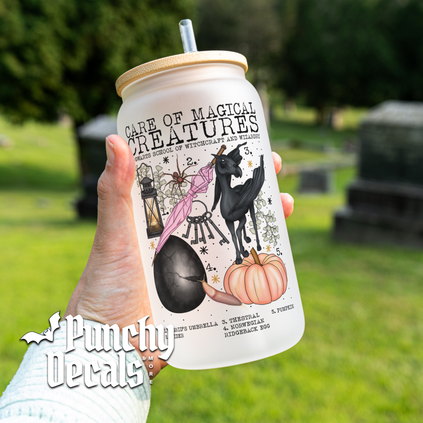 Care of Magical Creatures Class Glass Libbey