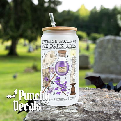 Defense Against the Dark Arts Class Glass Libbey