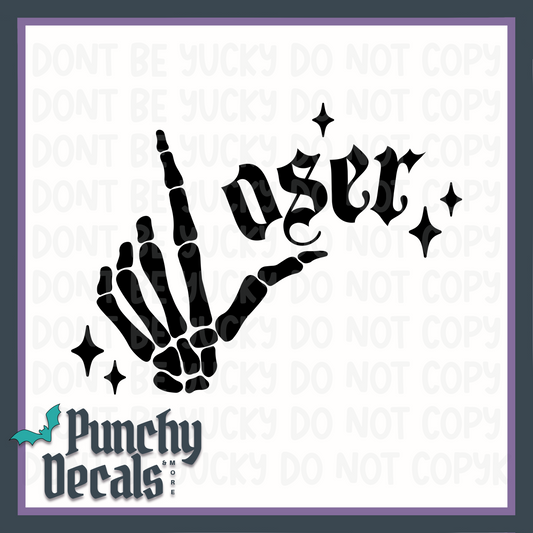Loser Decal
