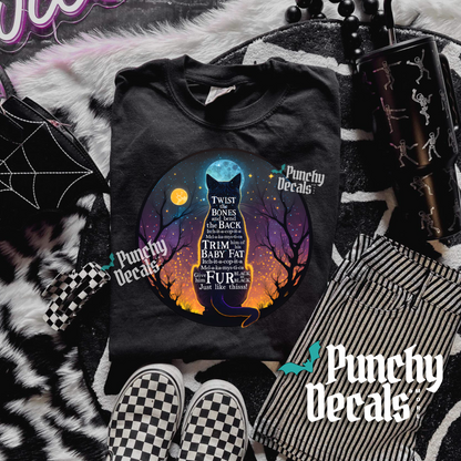 Spell Kitty Long Sleeve Shirt