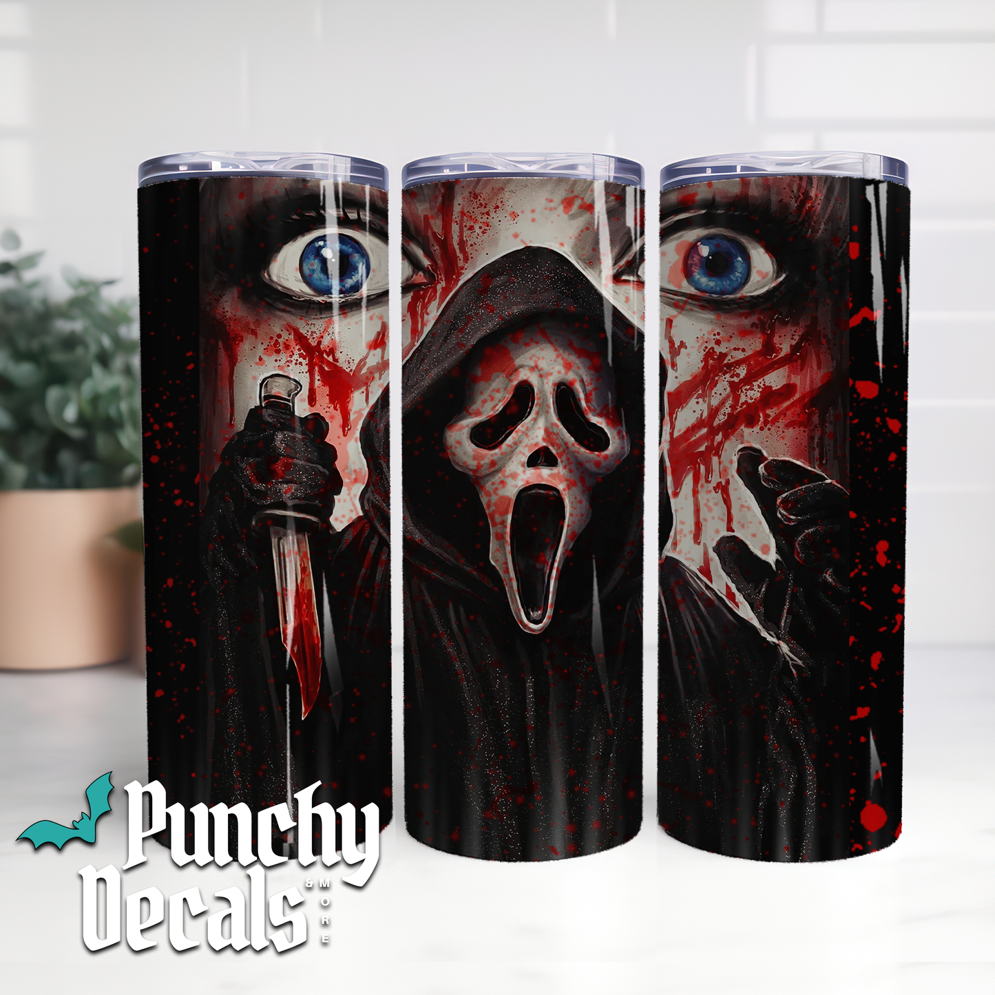 Ghosty Face Tumbler