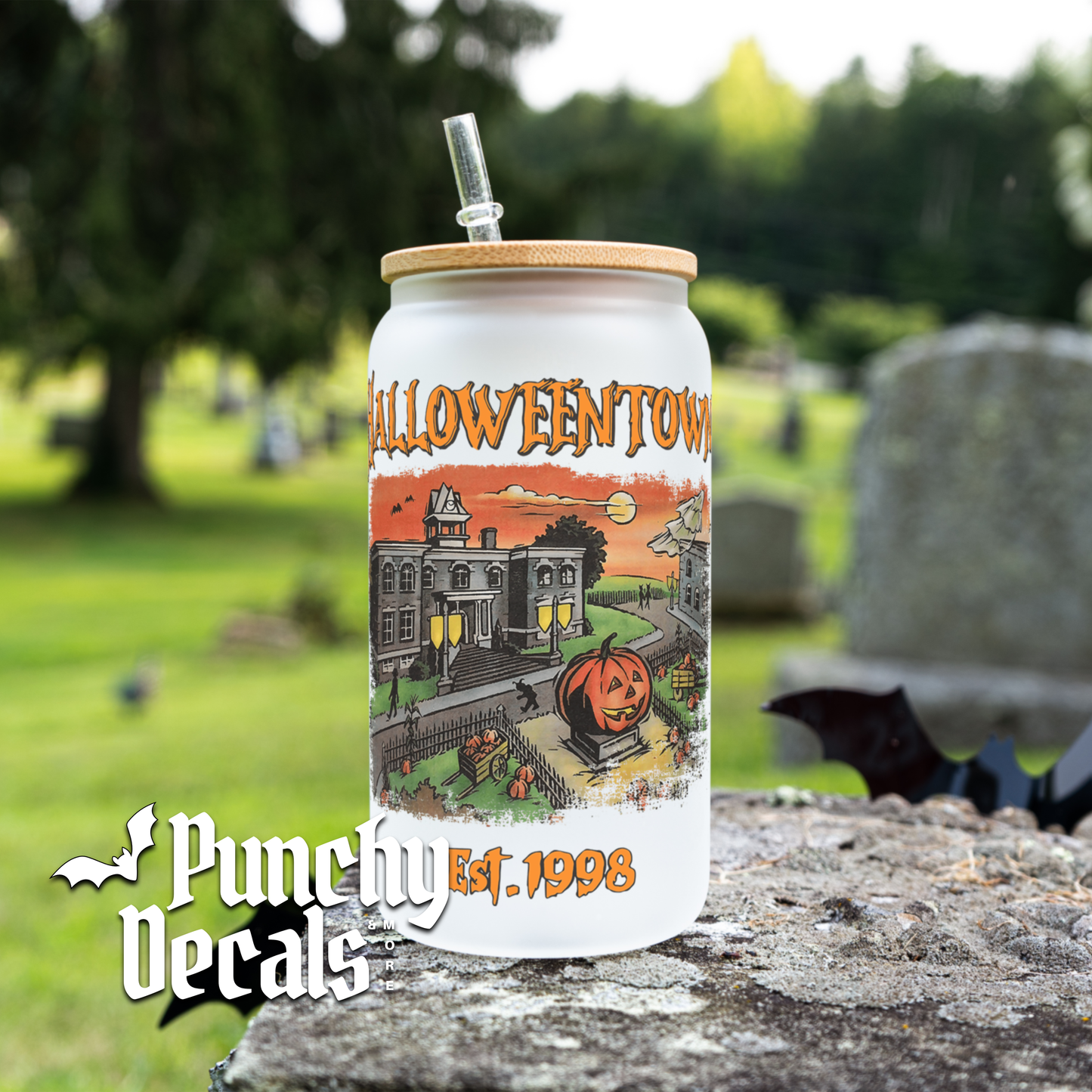 Halloweentown Glass Libbey