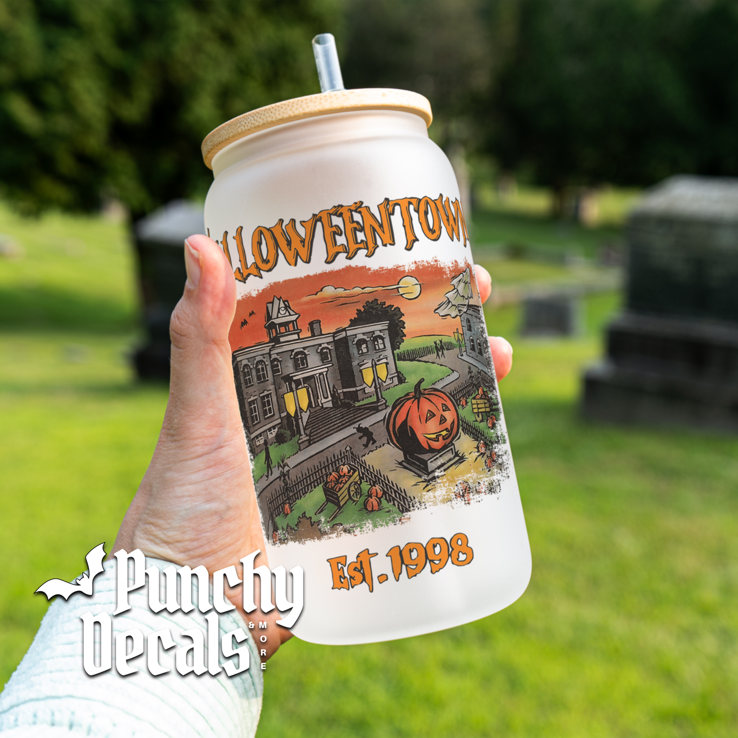 Halloweentown Glass Libbey