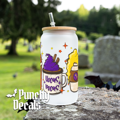 Hocus Pocus Latte Glass Libbey