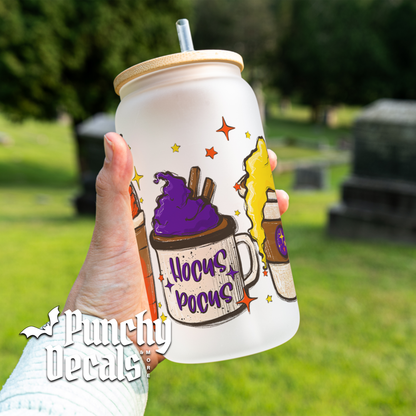 Hocus Pocus Latte Glass Libbey