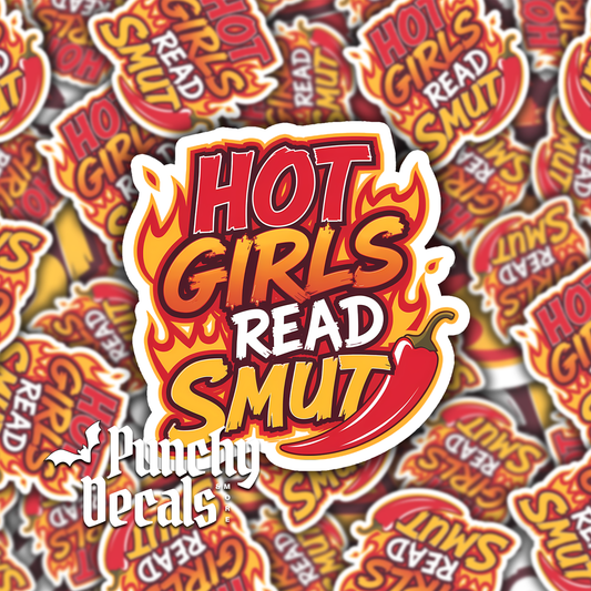 Hot Girls Read Smut Sticker