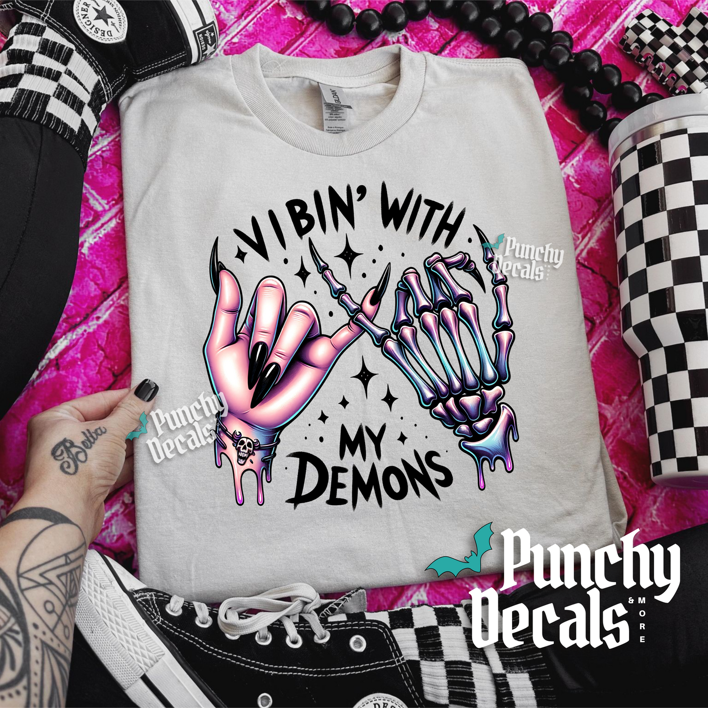 Vibin’ with my Demons Long Sleeve Shirt
