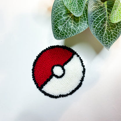 Pokeball Mug Rug
