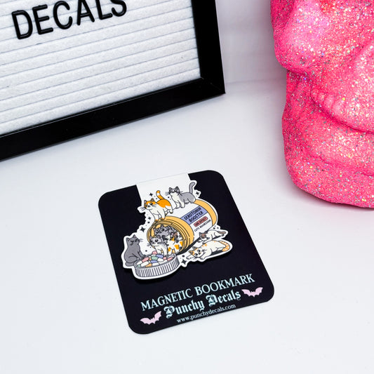 Serotonin Booster Kitties Magnetic Bookmark