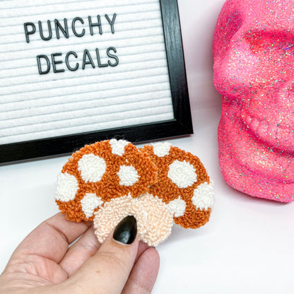 Mushroom Car Coaster (set of 2)