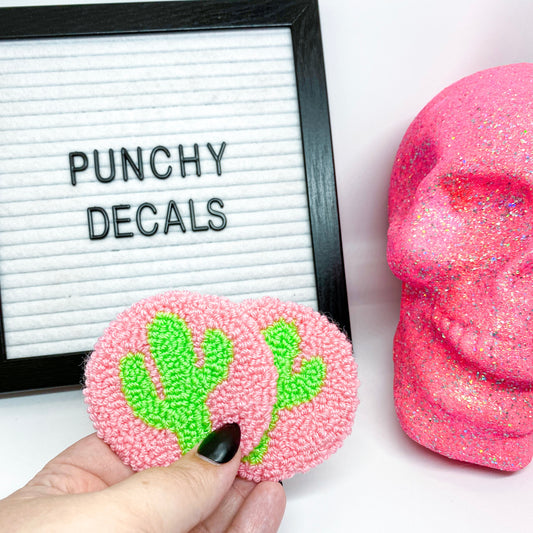 Cactus Car Coaster (set of 2)