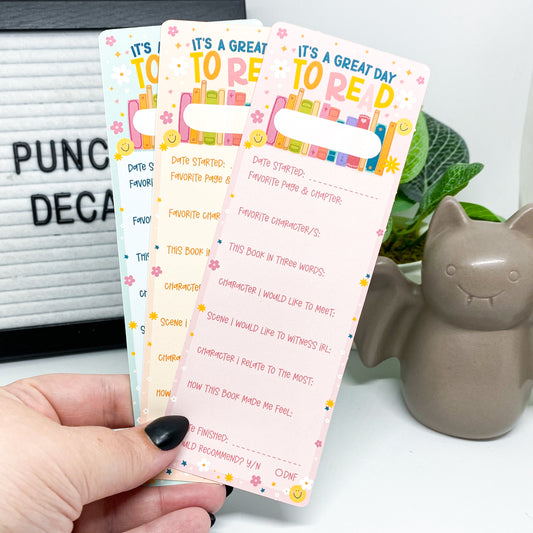 It's a Good Day to Read Bookmark