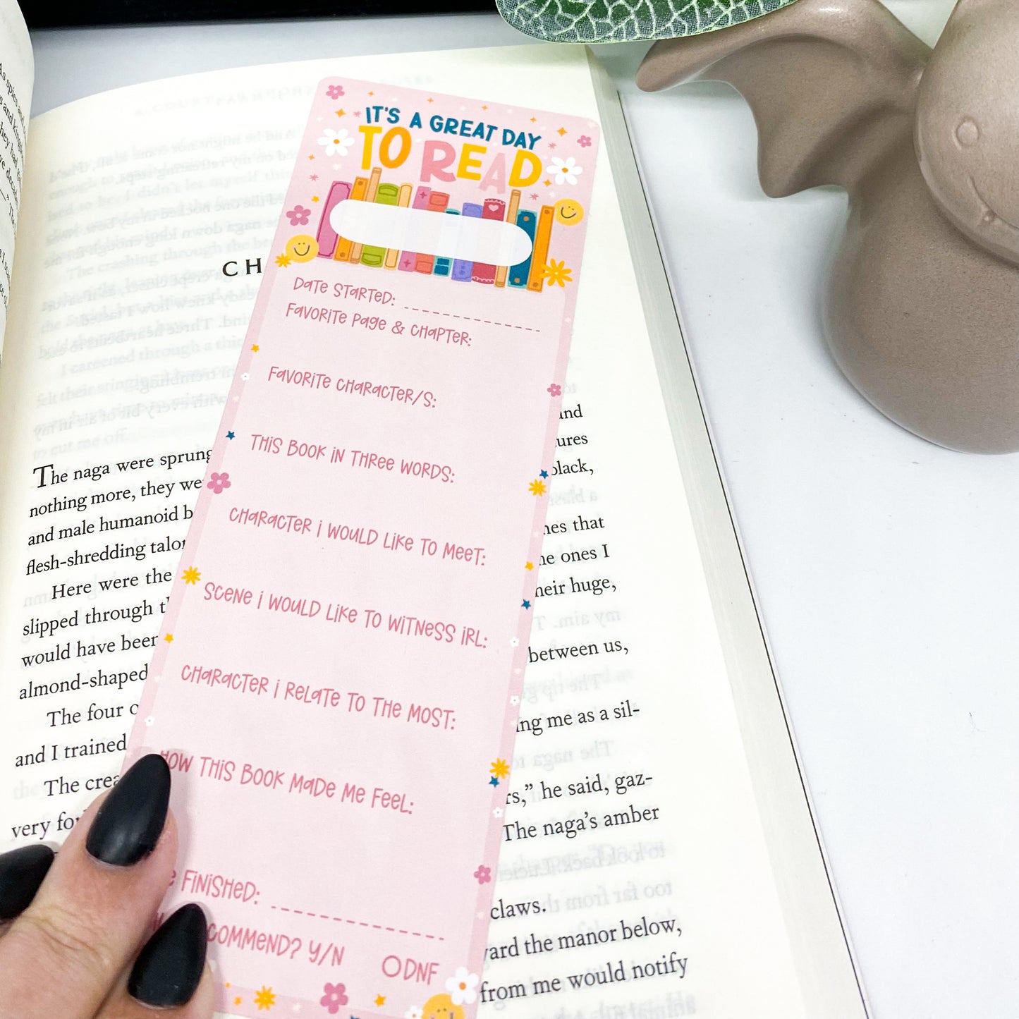 It's a Good Day to Read Bookmark