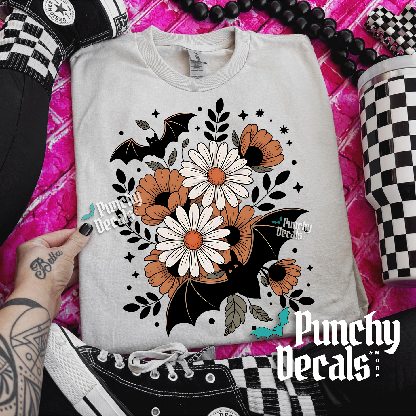 Batty Bouquet T-Shirt