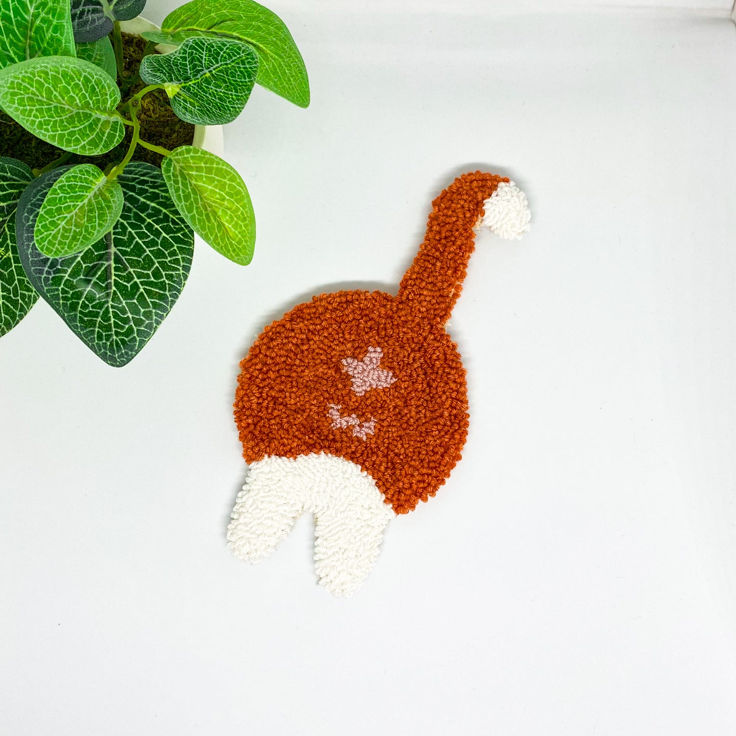 Cat Booty Mug Rug