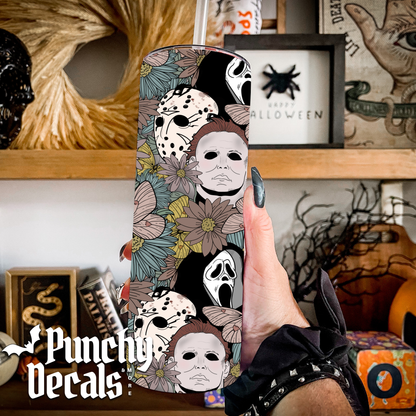 Killer Within the Flowers Tumbler