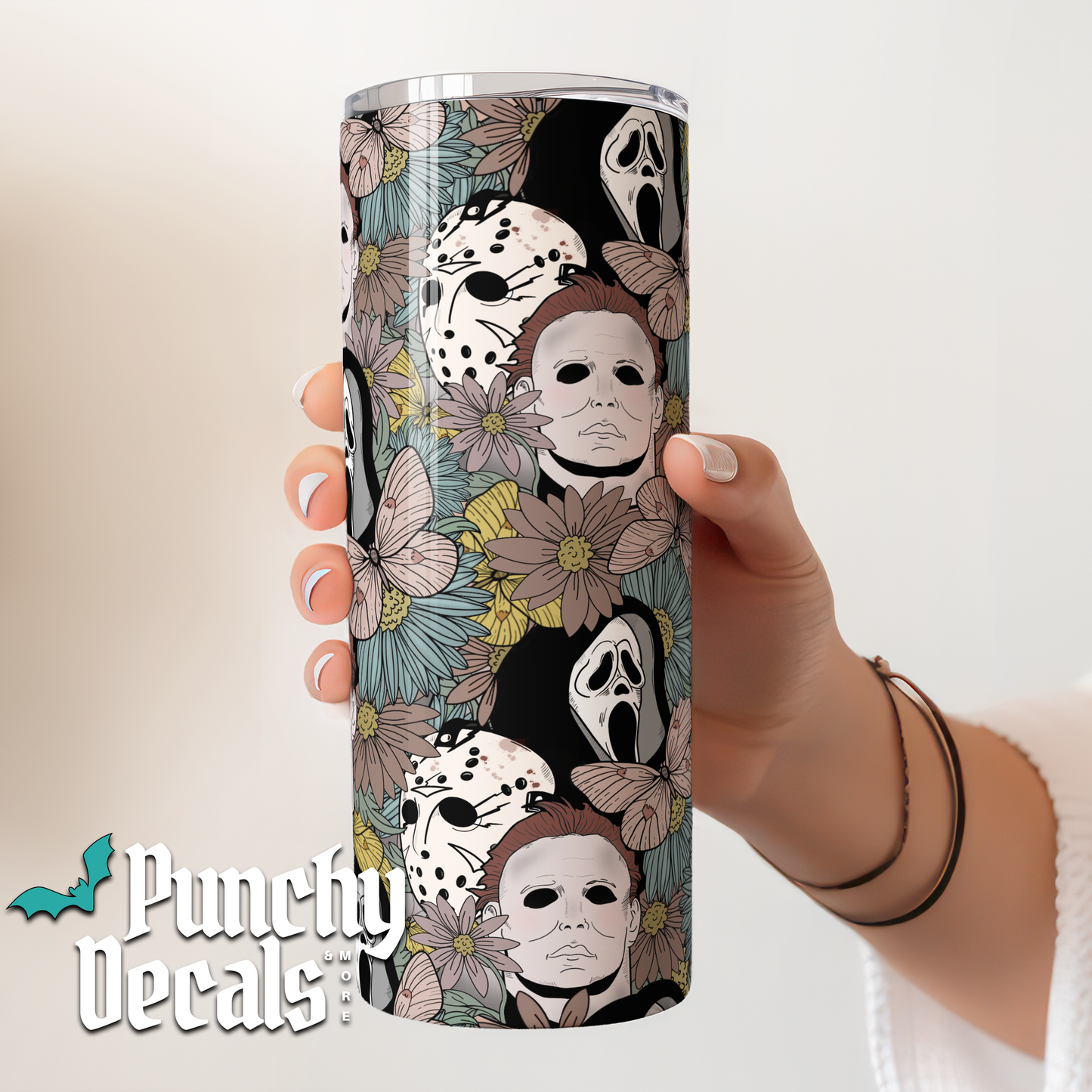 Killer Within the Flowers Tumbler