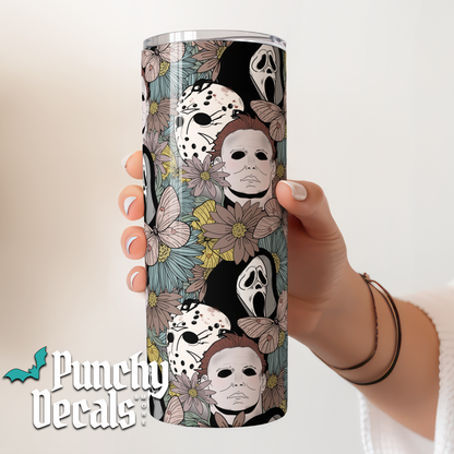 Killer Within the Flowers Tumbler