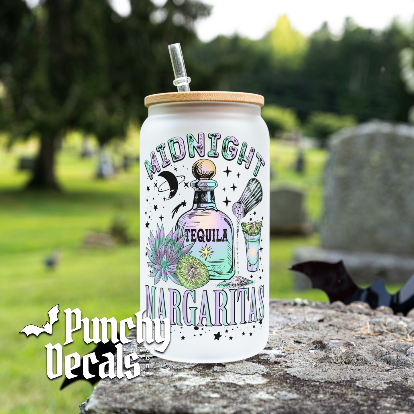 Midnight Margaritas Glass Libbey