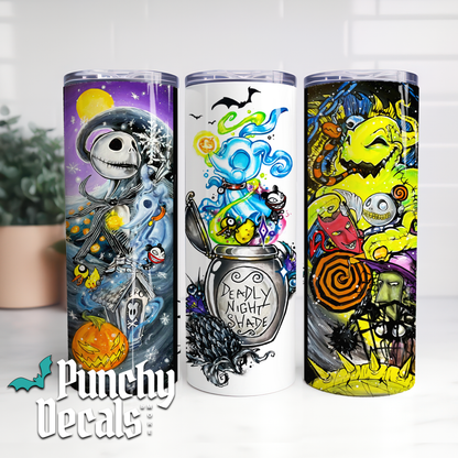 Nightmare Christmas Tumbler