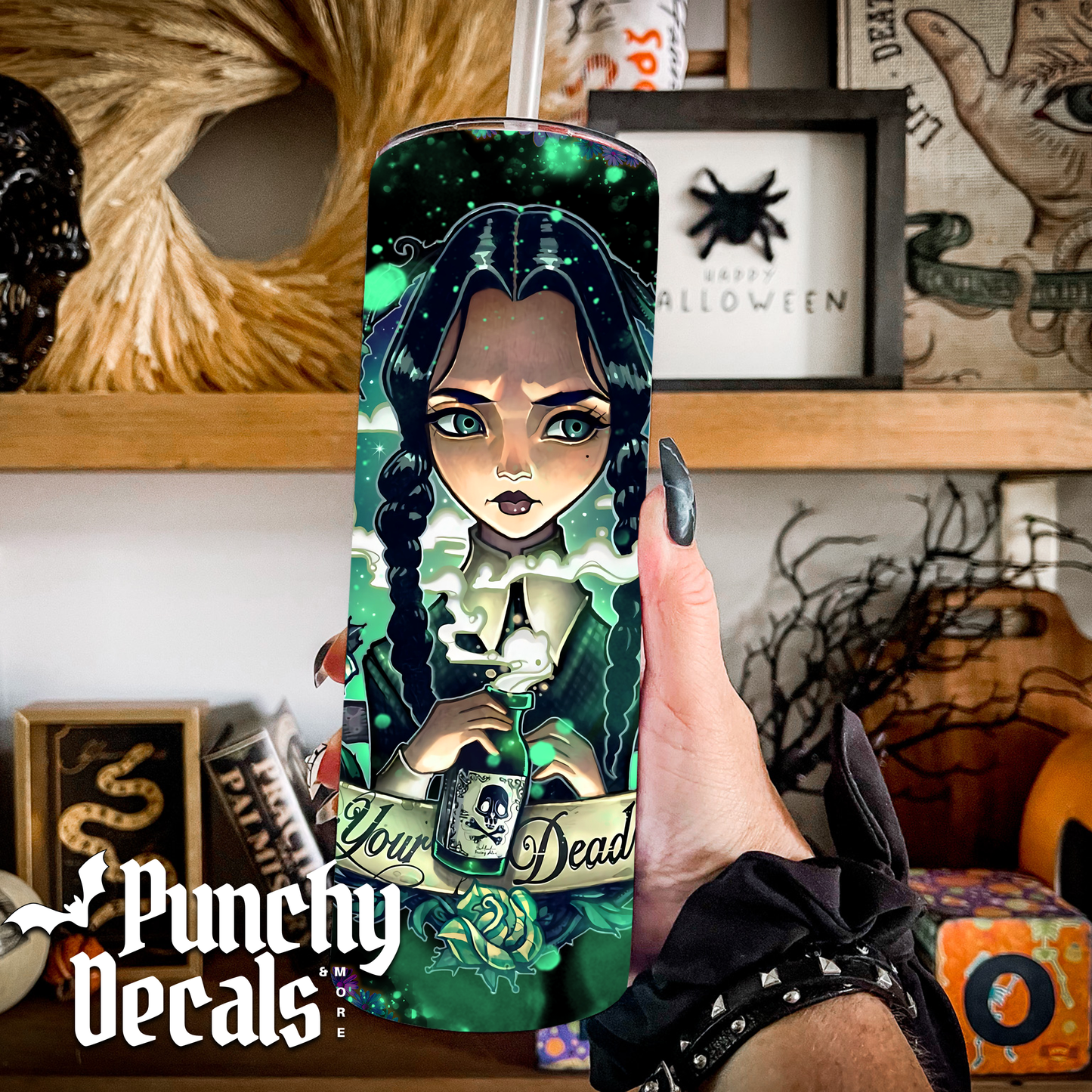 Over Your Dead Body Tumbler