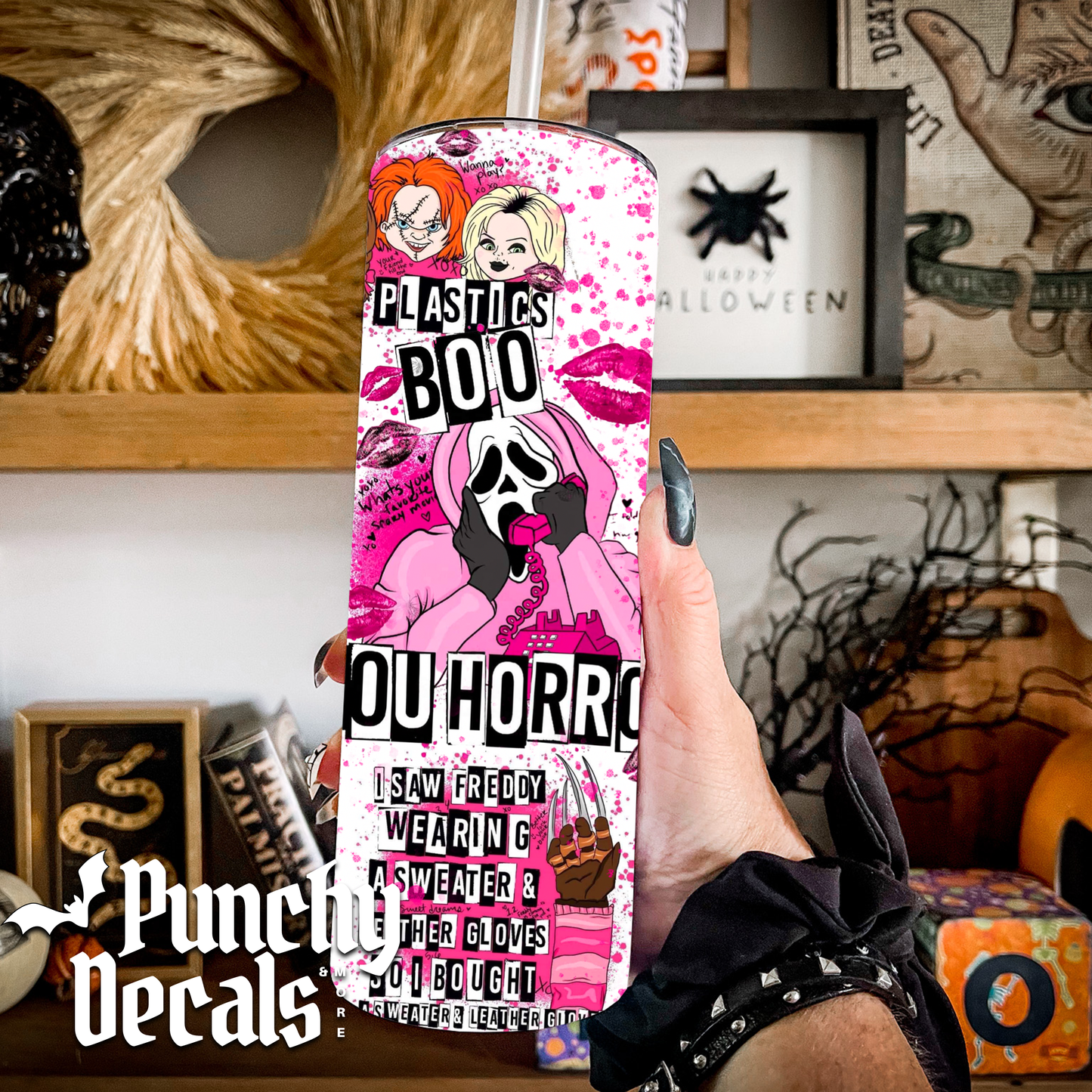 The Plastics Horror Tumbler