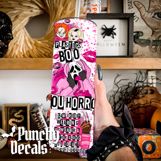 The Plastics Horror Tumbler