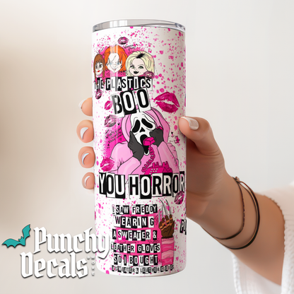 The Plastics Horror Tumbler