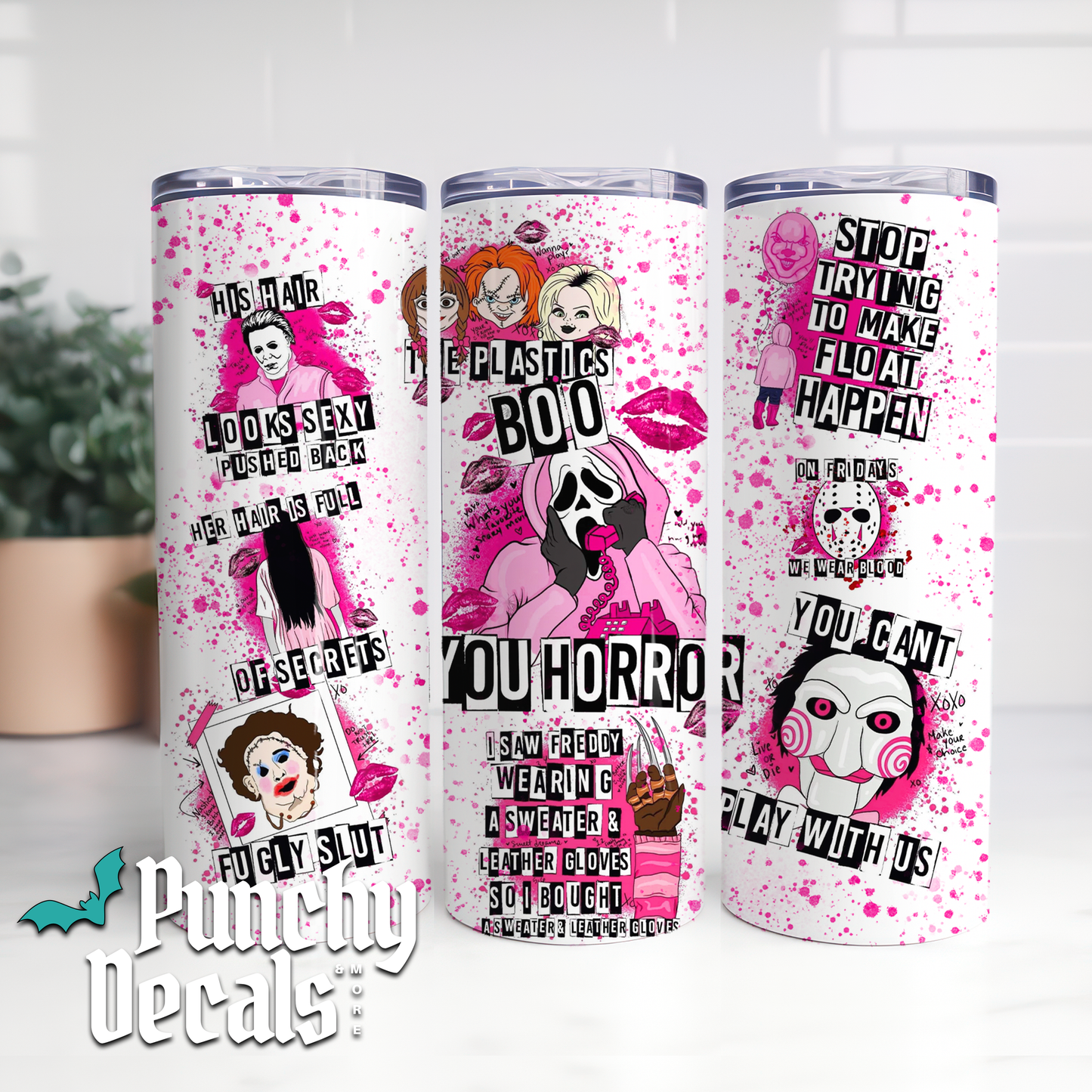 The Plastics Horror Tumbler