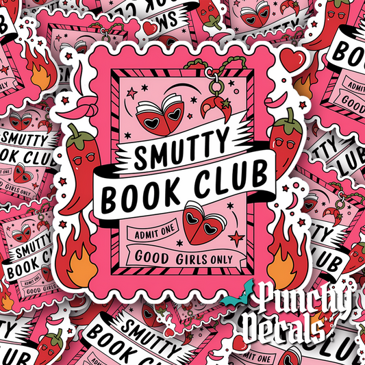 Smutty Book Club Sticker