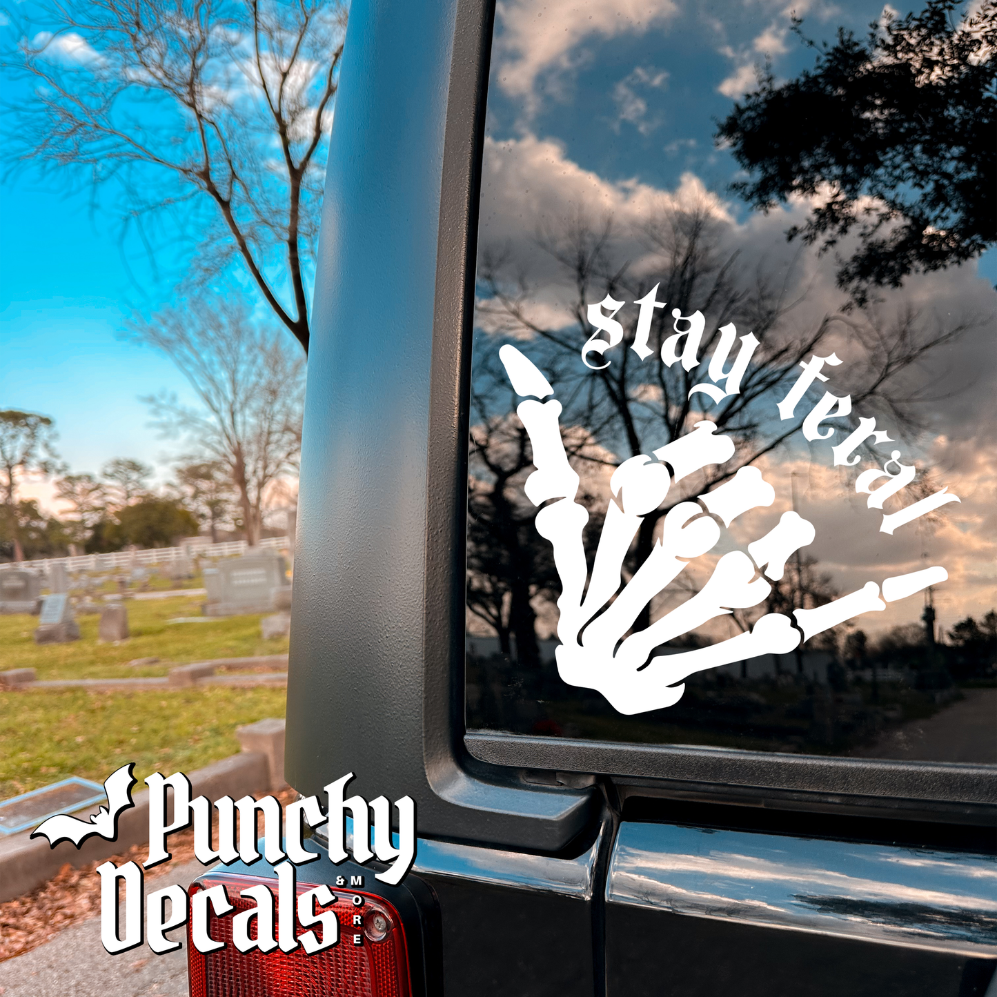 Stay Feral Decal