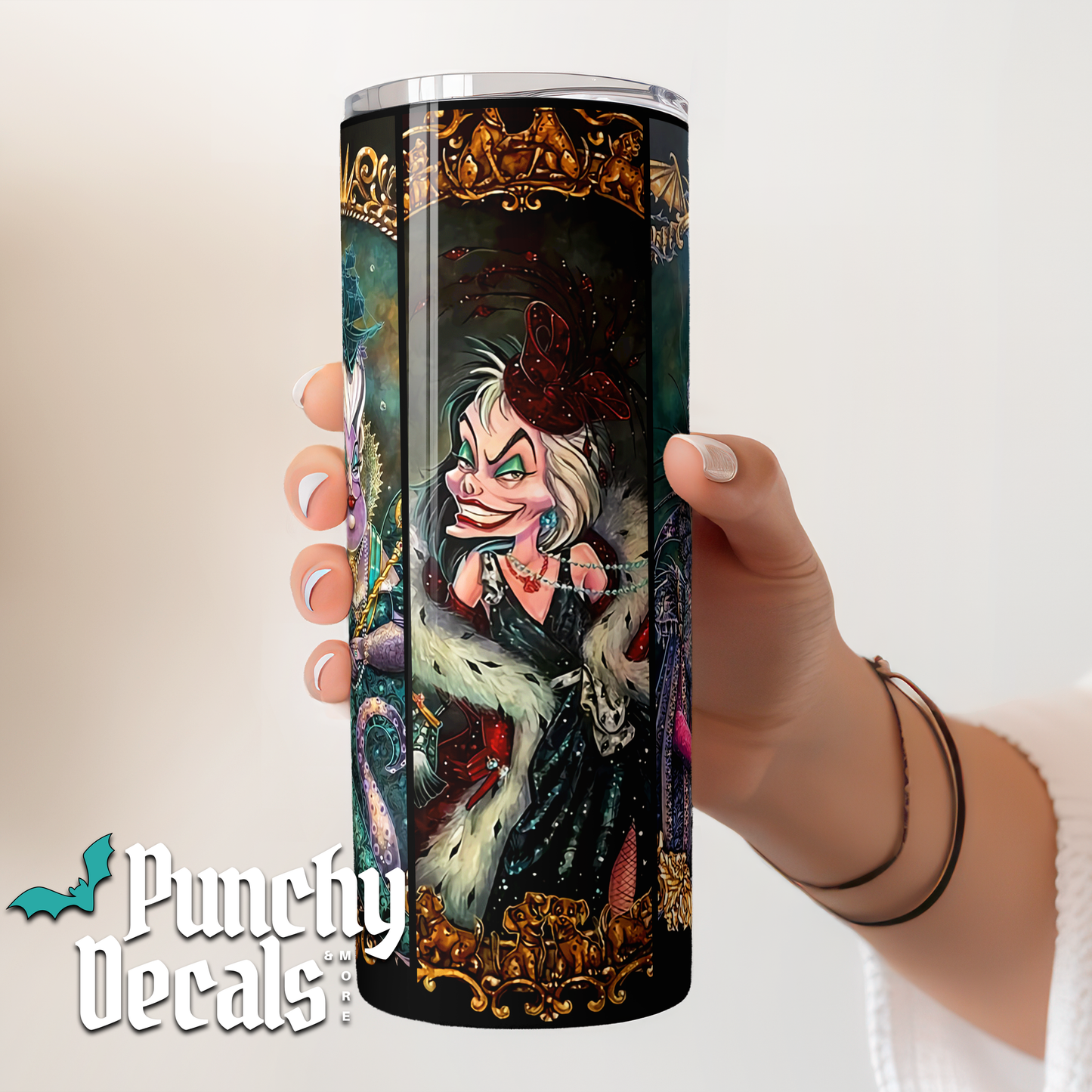 Victorian Villains Tumbler