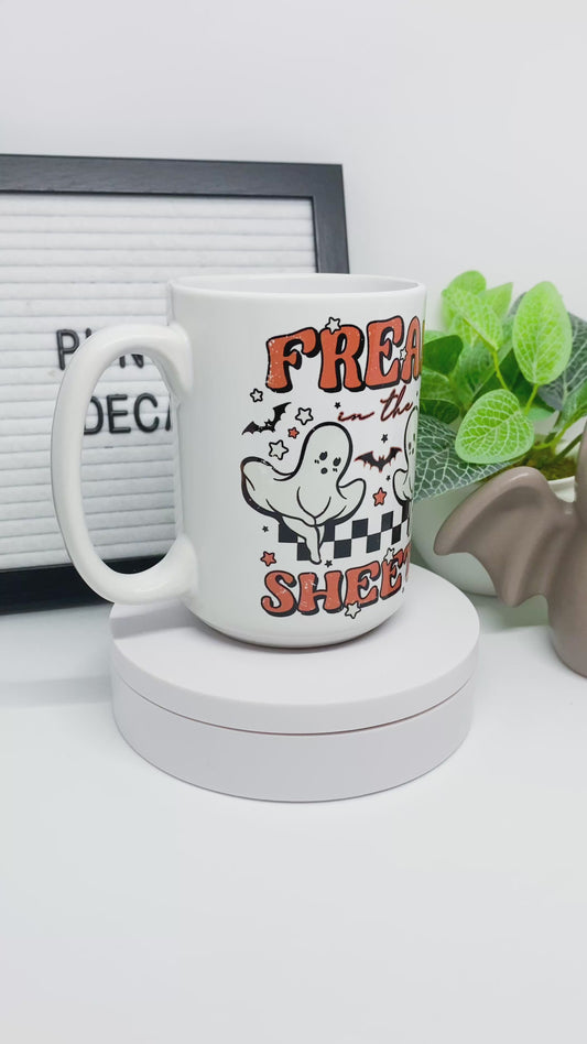Freak in the Sheets Coffee Mug